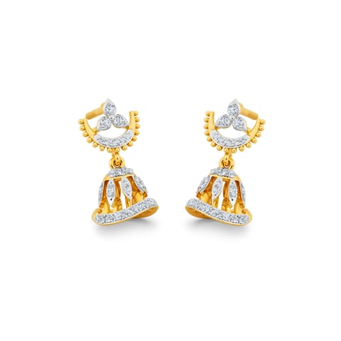 Astral Shine Diamond Jhumka