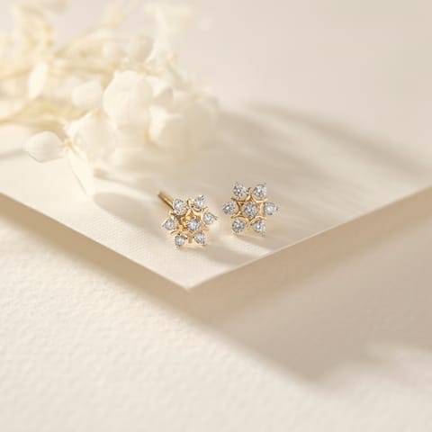 Reverie Seven Diamond Stud Earrings Reverie Seven Diamond Stud Earrings