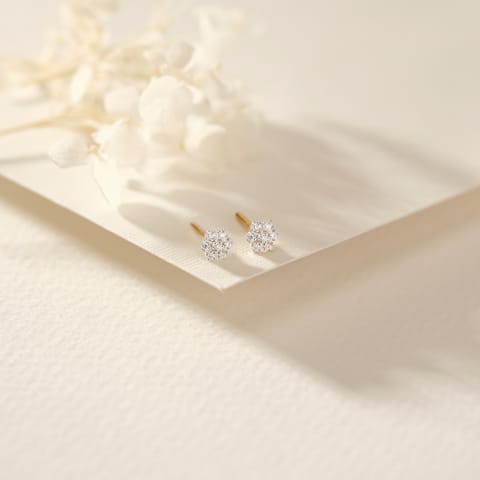 Seven Etoile Diamond Stud Earrings Seven Etoile Diamond Stud Earrings