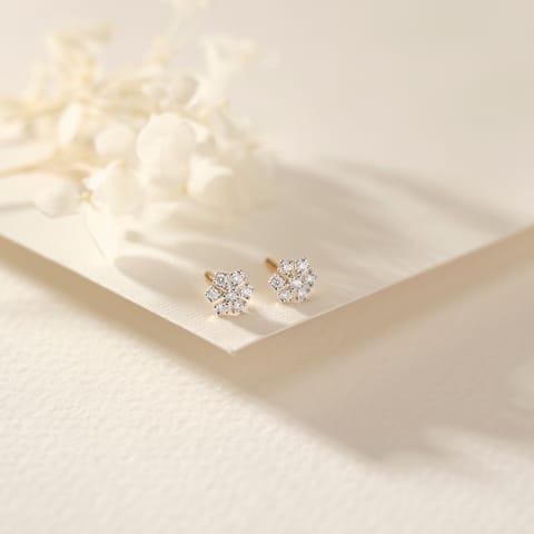Sol Seven Diamond Stud Earrings Sol Seven Diamond Stud Earrings