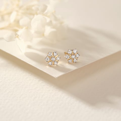 Adorned Seven Diamond Stud Earrings Adorned Seven Diamond Stud Earrings