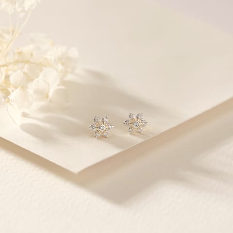Prismatic Seven Diamond Stud Earrings Prismatic Seven Diamond Stud Earrings