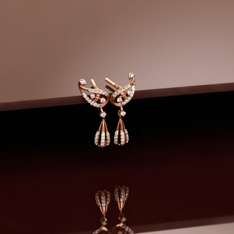 Paisley Diamond Drop Earrings Paisley Diamond Drop Earrings