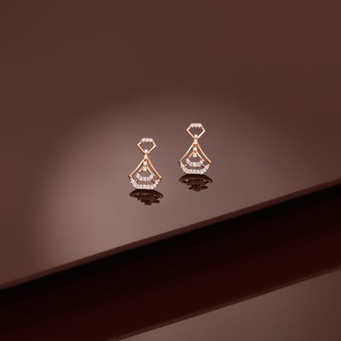 Glamora Diamond Drop Earrings Glamora Diamond Drop Earrings