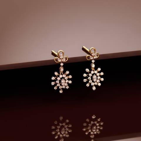 Eternal Dazzle Diamond Drop Earrings