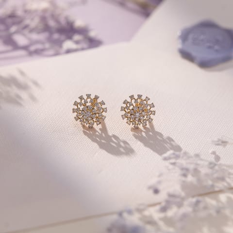 Clustered Harmony Diamond Stud Earrings Clustered Harmony Diamond Stud Earrings