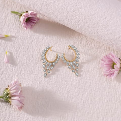 Dewdrop Diamond Stud Earrings Dewdrop Diamond Stud Earrings