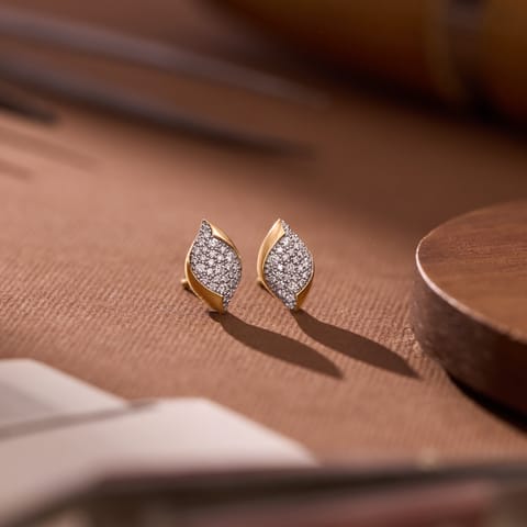 Rhombus Pav�iamond Stud Earrings Rhombus Pav�iamond Stud Earrings