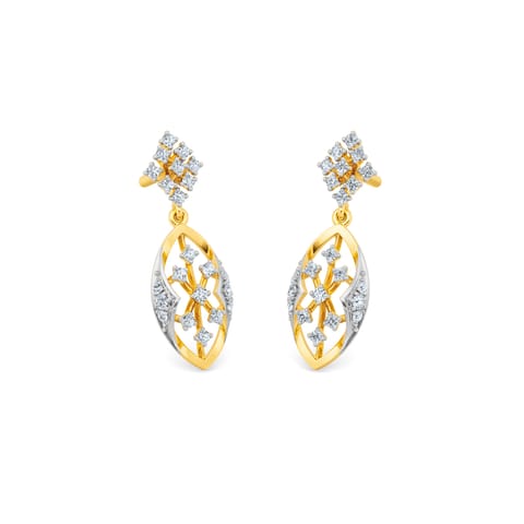 Blink Sparkle Diamond Drop Earrings