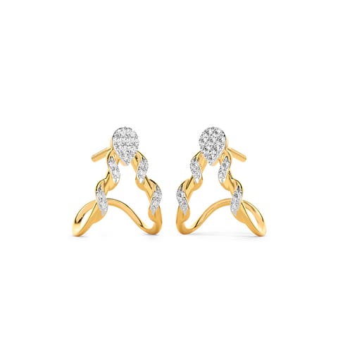 Moderne Vanki Diamond Hoop Earrings Moderne Vanki Diamond Hoop Earrings