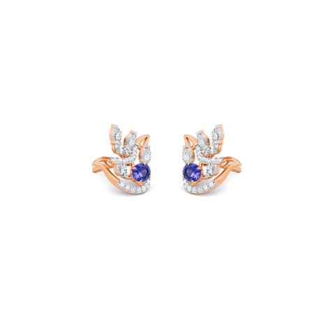 Tanzanite Trail Gemstone Stud Earrings Tanzanite Trail Gemstone Stud Earrings