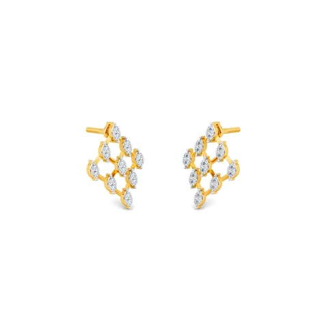 The Empress Diamond Stud Earrings The Empress Diamond Stud Earrings