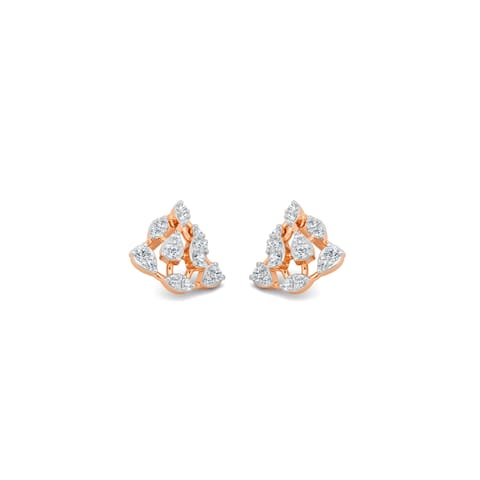 Dew Cluster Diamond Stud Earrings Dew Cluster Diamond Stud Earrings