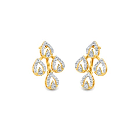 Aurora Drops Diamond Stud Earrings Aurora Drops Diamond Stud Earrings