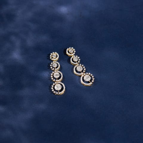 Orb Reverie Diamond Drop Earrings Orb Reverie Diamond Drop Earrings