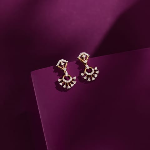Understated Diamond Drop Earrings Understated Diamond Drop Earrings