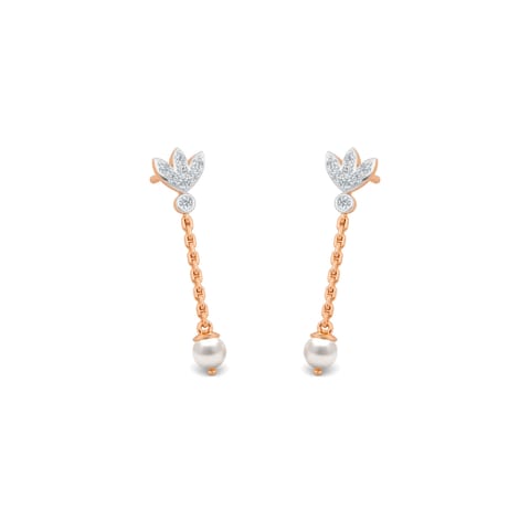 Pearly Dews Gemstone Drop Earrings Pearly Dews Gemstone Drop Earrings