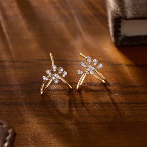 Tiara Vanki Diamond Hoop Earrings Tiara Vanki Diamond Hoop Earrings
