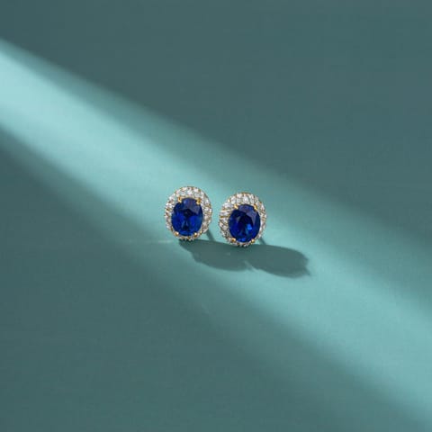Midnight Astral Gemstone Stud Earrings Midnight Astral Gemstone Stud Earrings