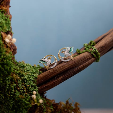 Soaring Spark Diamond Stud Earrings Soaring Spark Diamond Stud Earrings