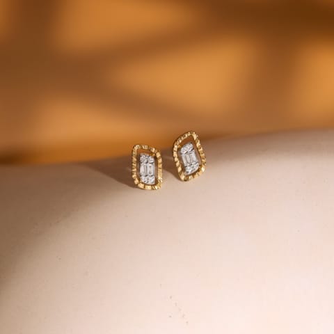 Zara Diamond Stud Earrings