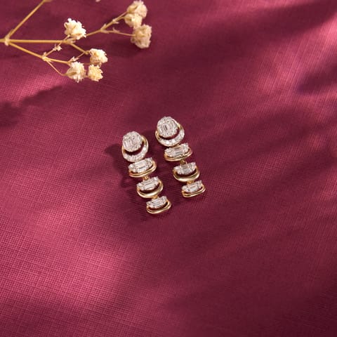 Hazel Diamond Hoop Earrings Hazel Diamond Hoop Earrings