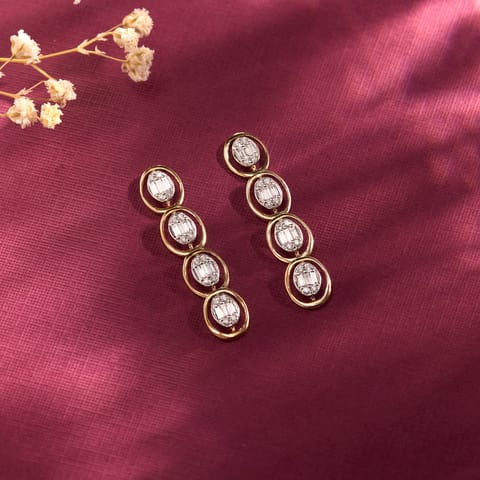 Lucetta Diamond Hoop Earrings Lucetta Diamond Hoop Earrings