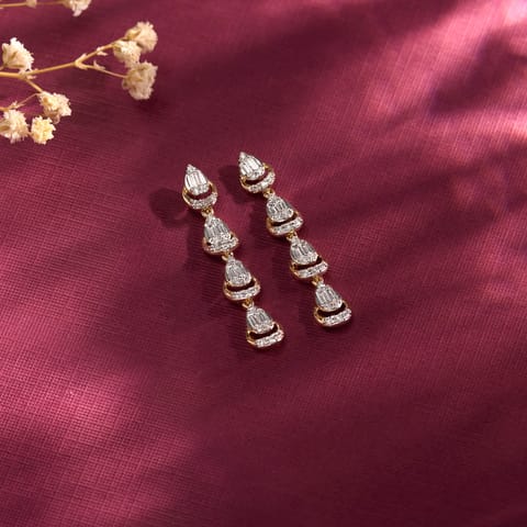 Anouk Diamond Hoop Earrings