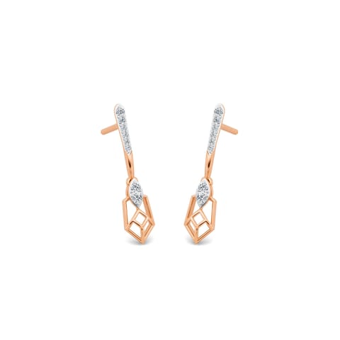 Aureve Diamond Drop Earrings Aureve Diamond Drop Earrings