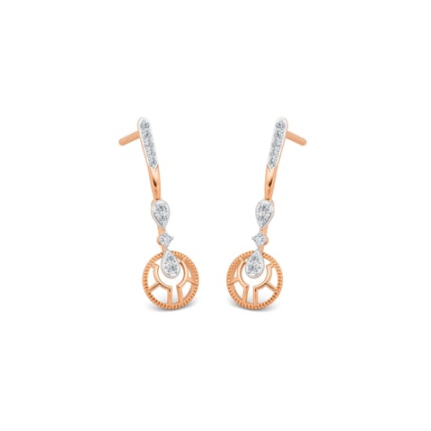Sia Diamond Drop Earrings