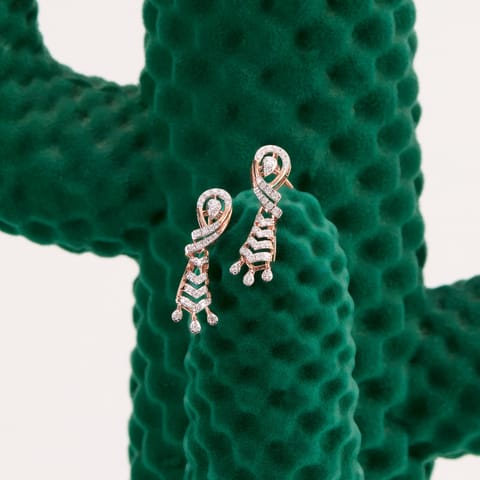 Zaria Diamond Stud Earrings Zaria Diamond Stud Earrings
