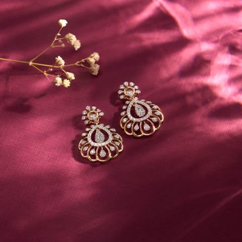 The Empress Diamond Drop Earrings