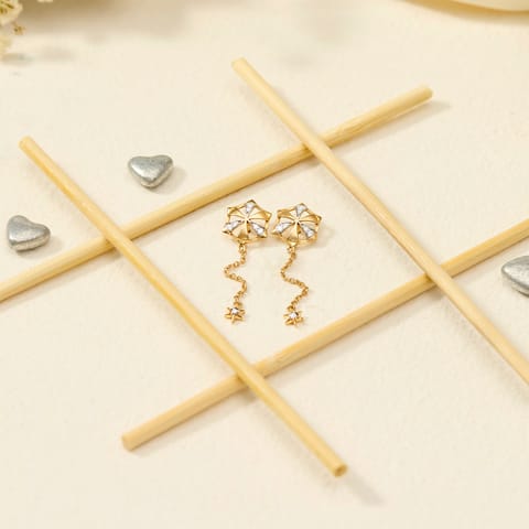 Wind Mill Diamond Drop Earrings Wind Mill Diamond Drop Earrings
