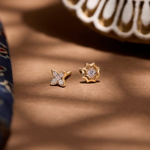 Mosaic Muse Diamond Stud Earrings Mosaic Muse Diamond Stud Earrings