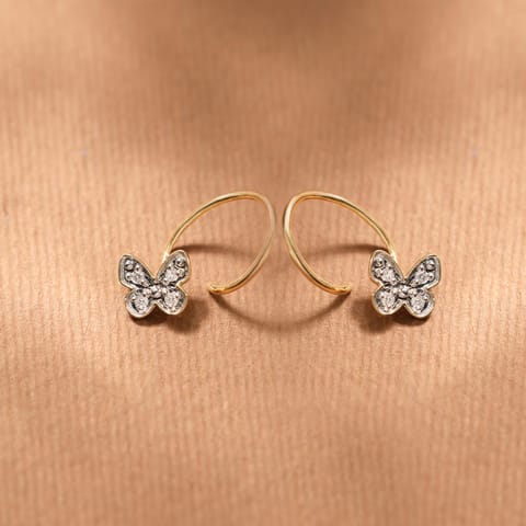 Flutterby Diamond Ear Cuffs
