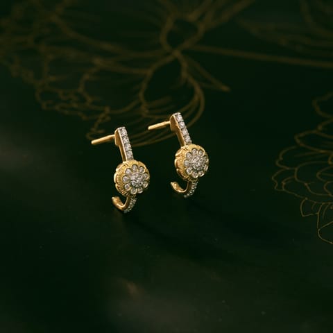 Marigold Eclat Diamond Hoop Earrings