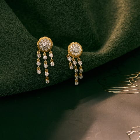 Alluring Marigold Diamond Drop Earrings Alluring Marigold Diamond Drop Earrings