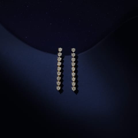 Eternal Elan 73 Cuts Diamond Stud Earrings Eternal Elan 73 Cuts Diamond Stud Earrings