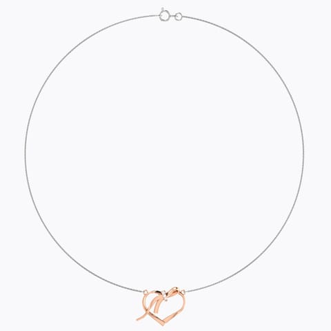 Heart and Knot Necklace