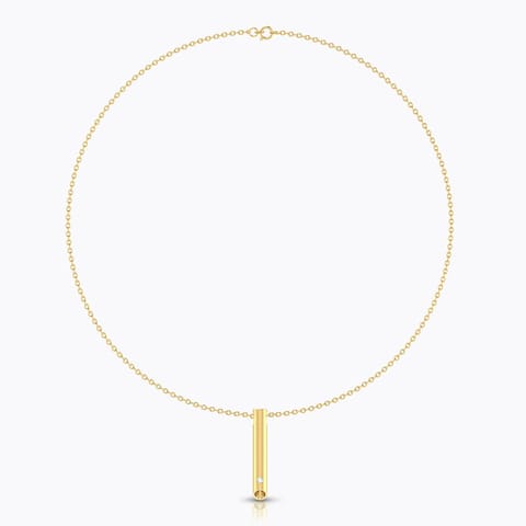 Jessy Pipe Diamond Necklace