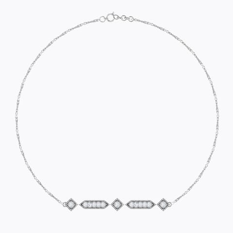 Tia Infinite Bar Diamond Necklace Tia Infinite Bar Diamond Necklace
