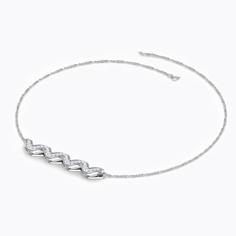 Bray Wave Bar Necklace