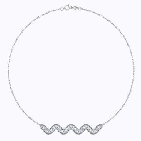 Bray Wave Bar Necklace