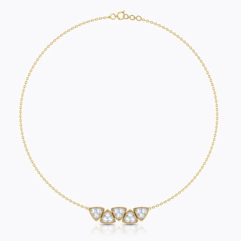 Natalia Twin Bar Diamond Necklace Natalia Twin Bar Diamond Necklace