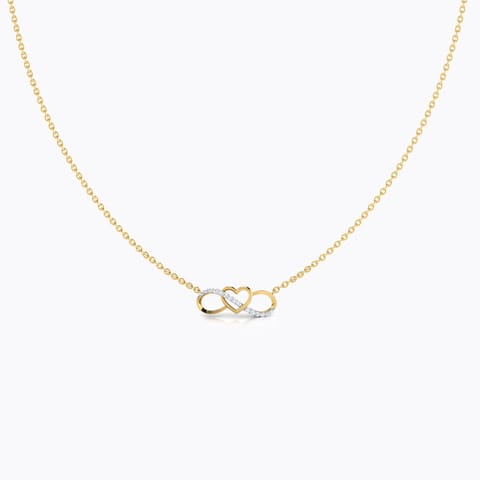 Never-Ending Love Infinity Diamond Necklace Never-Ending Love Infinity Diamond Necklace