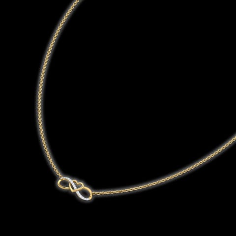 Never-Ending Love Infinity Diamond Necklace Never-Ending Love Infinity Diamond Necklace