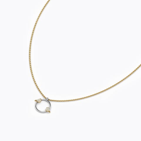 Duo Enduring Bird Diamond Necklace Duo Enduring Bird Diamond Necklace