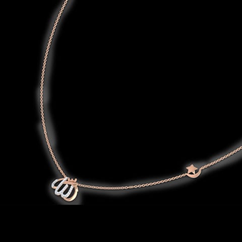 Allah Diamond Necklace Allah Diamond Necklace