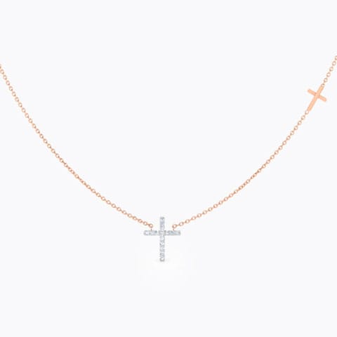 Cross of Jesus Diamond Necklace Cross of Jesus Diamond Necklace