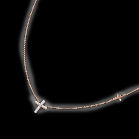 Cross of Jesus Diamond Necklace Cross of Jesus Diamond Necklace